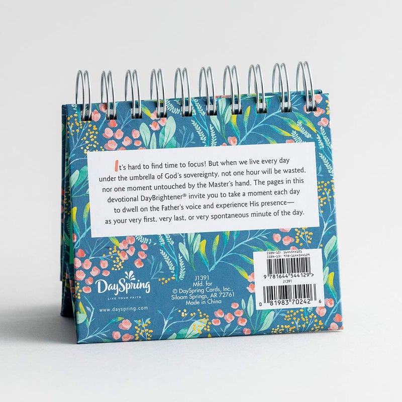 DaySpring - One Minute with God - Perpetual Calendar (J1391), Green, 5 1/2" x 5 1/4" x 1 1/4" - Image 5